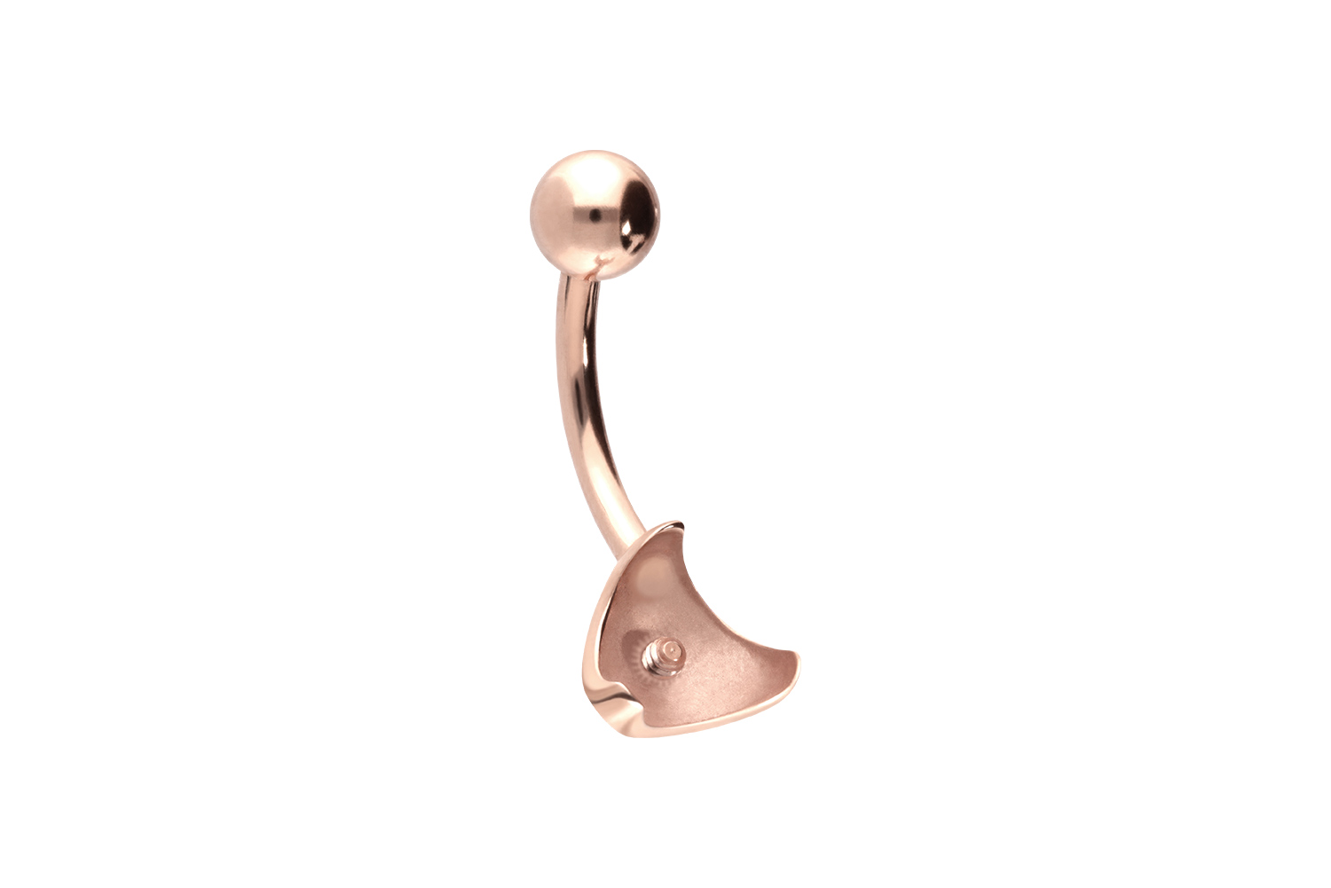 Titan Bananabell Piercing mit Innengewinde
